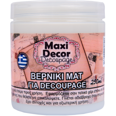 Βερνίκι Νερού Maxi Decor 250ml Ματ_VD22002681